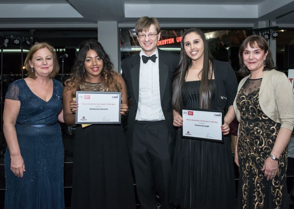 Salford Business School Live Project of the Year 2015