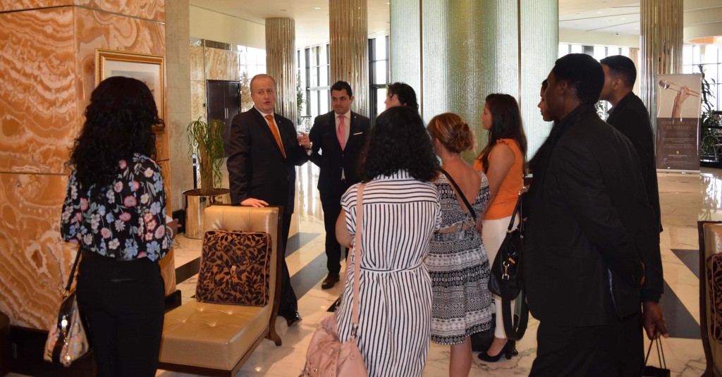 Salford MBA Trip- Intercontinental Hotel UAE