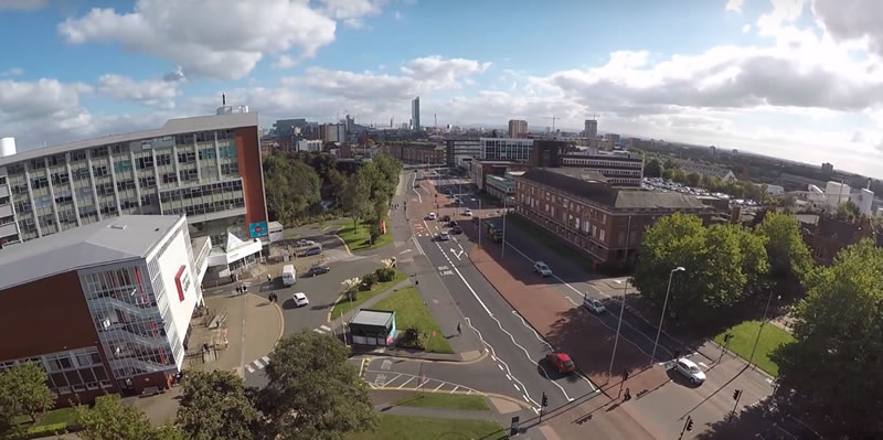 drone delivery in Salford?