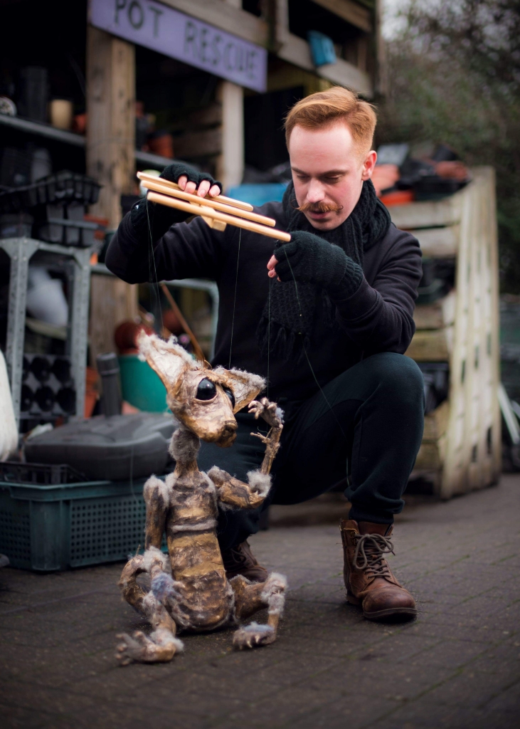 Thomas Byrne - Salford alumni and Puppeteer. taken by Theo Kirkpatrick