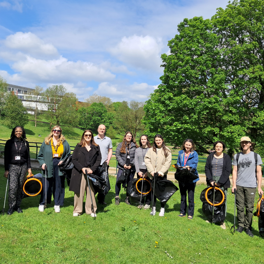 Group of volunteers at a Litter Pick