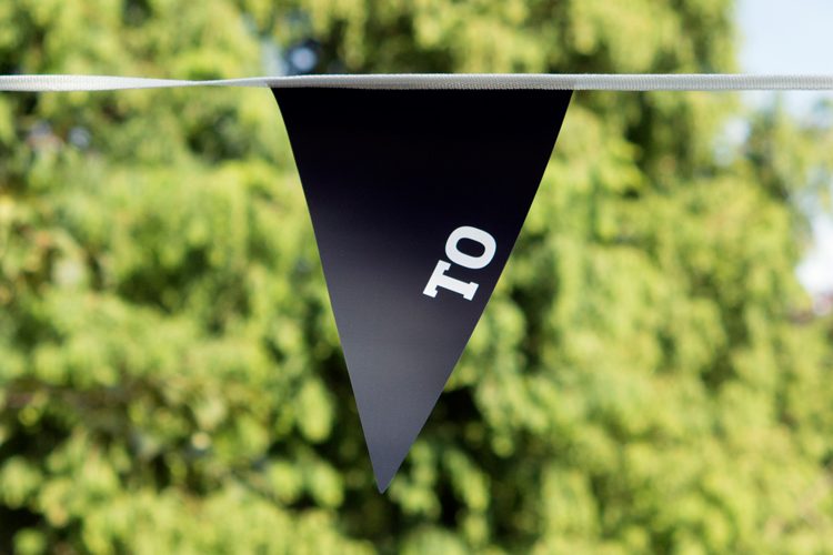 University of Salford 'Welcome' bunting