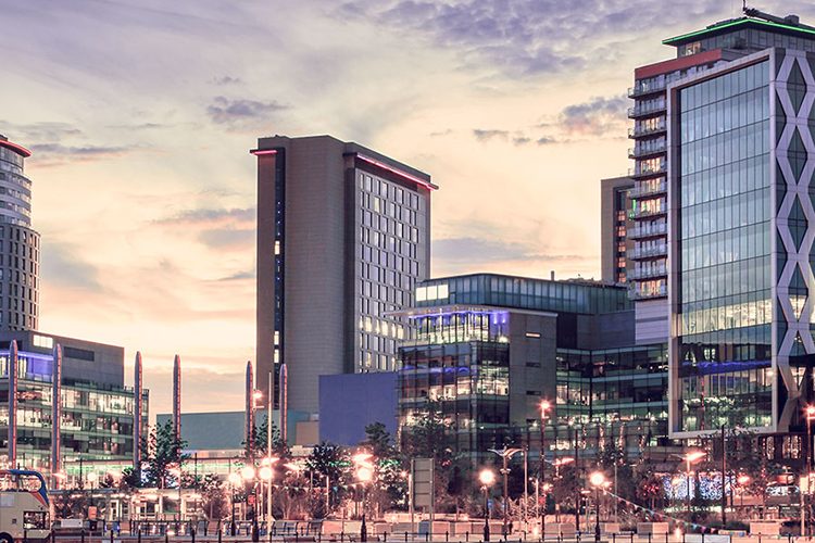 MediaCityUK skyline