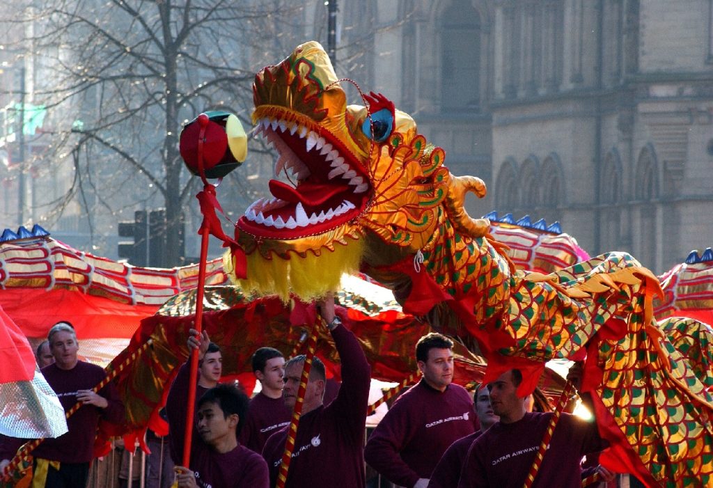 Chinese New Year celebrations in Manchester