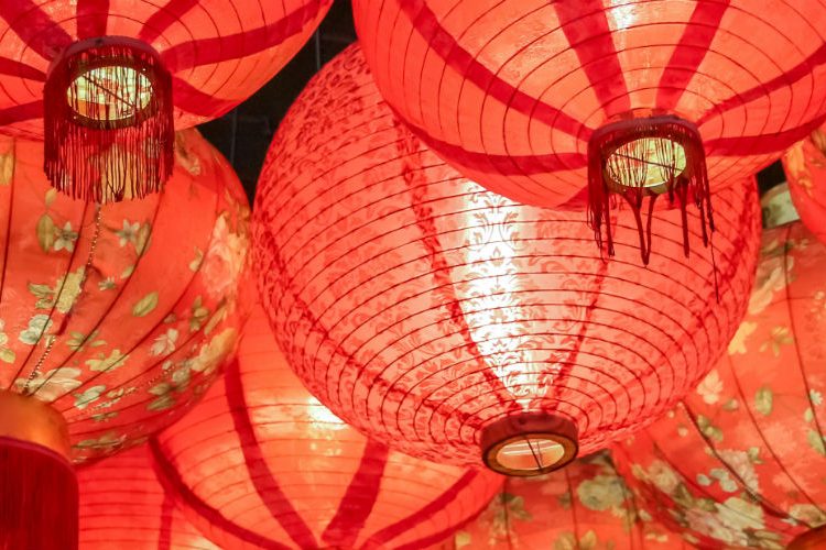 Traditional Chinese lanterns