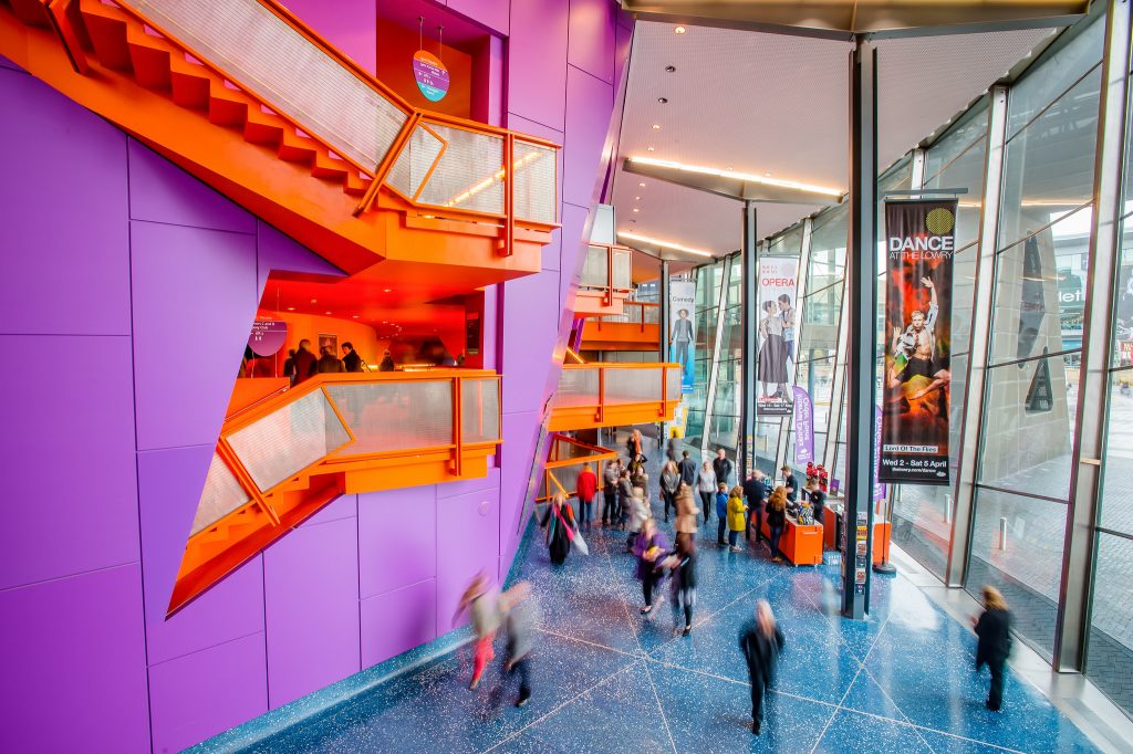 The Lowry foyer