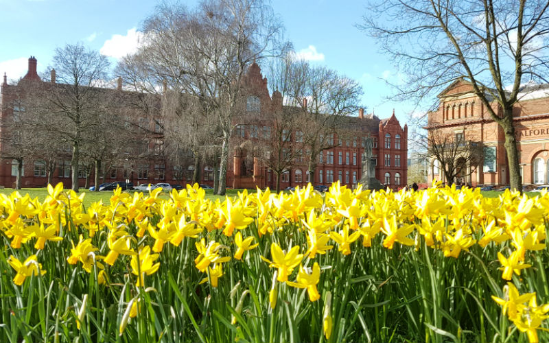 Image: Peel Building, the University of Salford