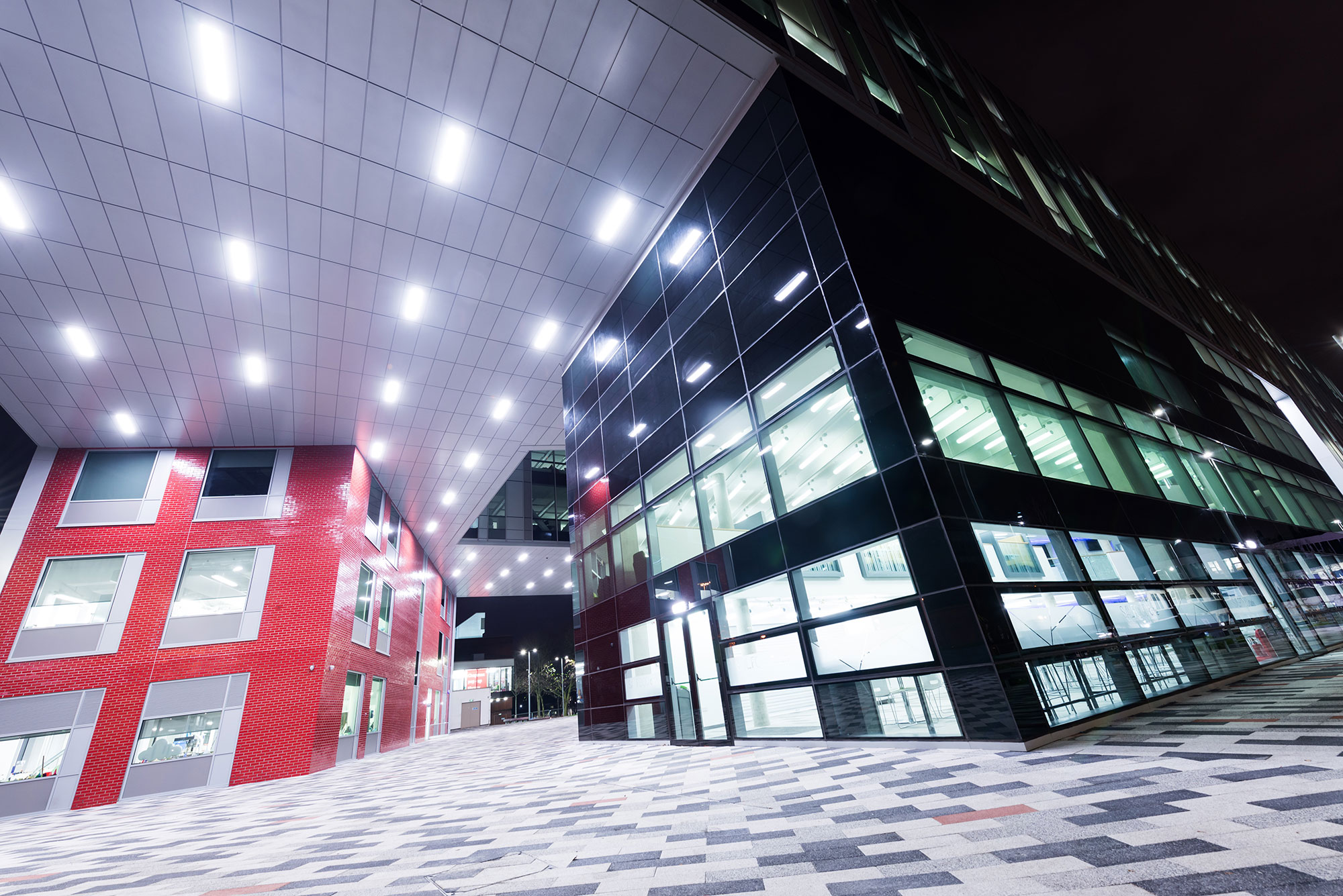 Image: New Adelphi building at night