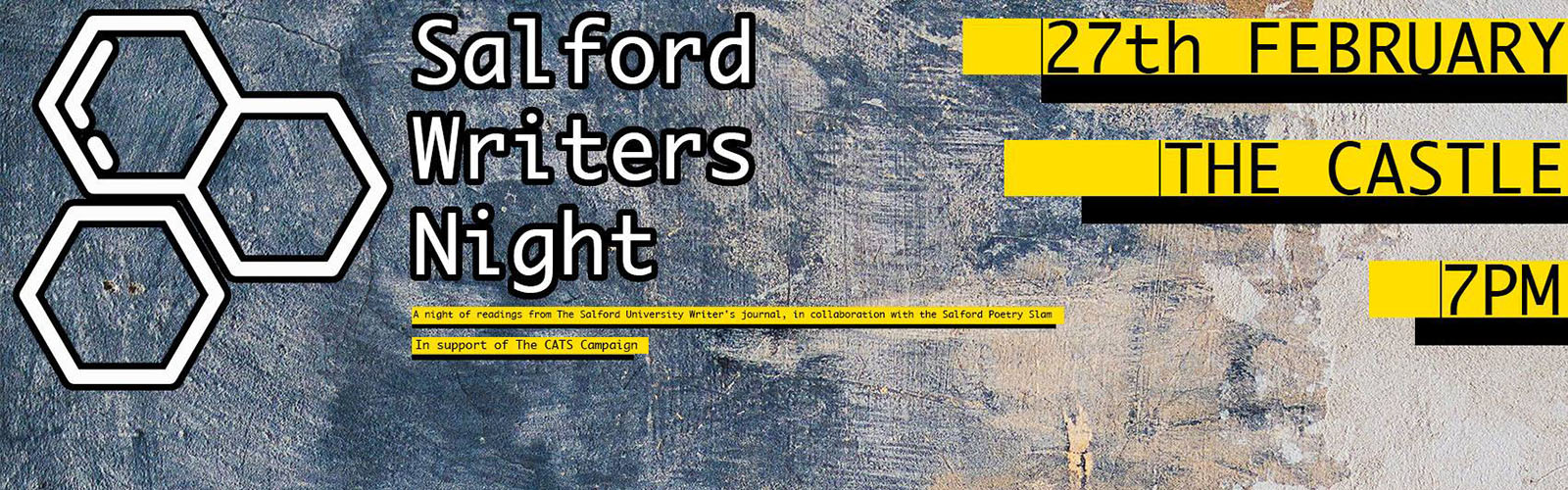 Salford Writers Night Poster