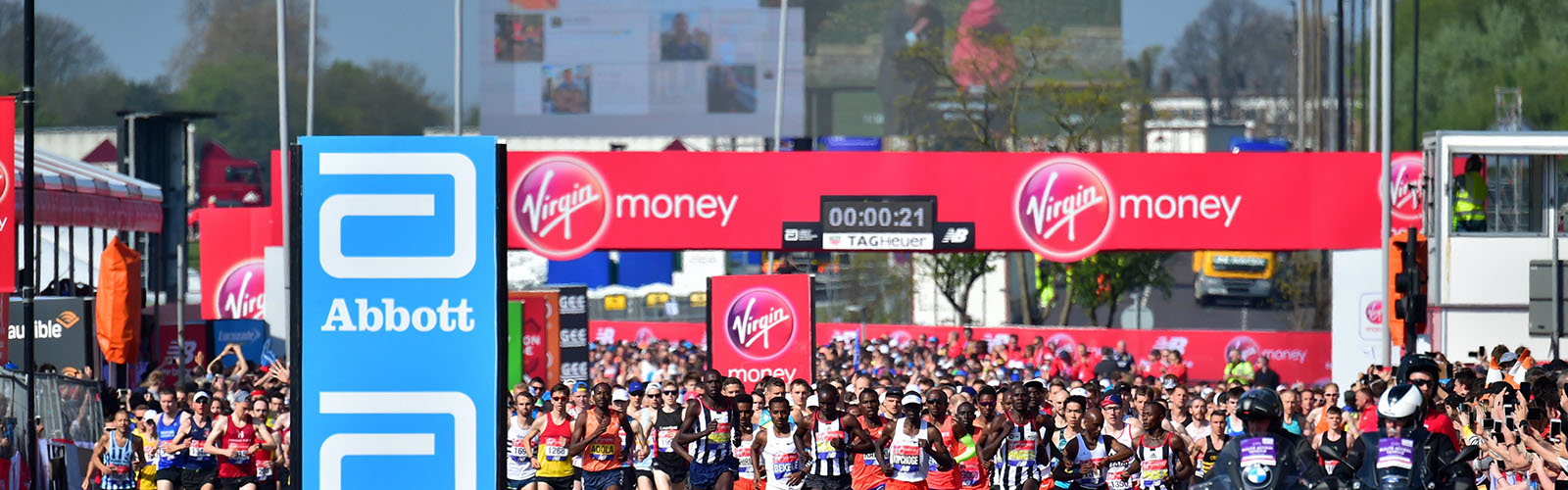 London Marathon, Start