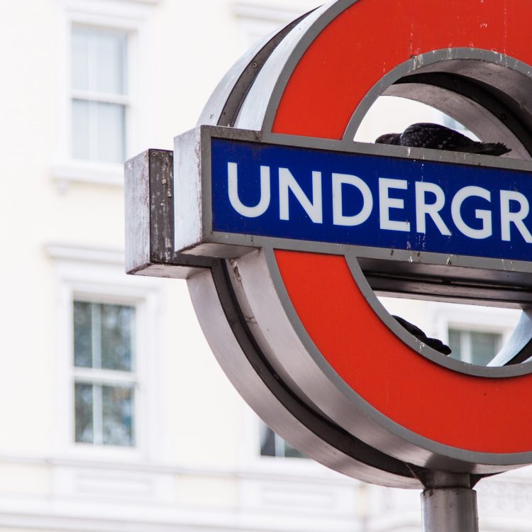 London underground sign