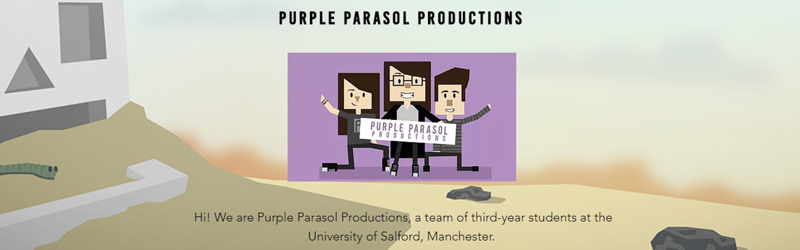 Image: Purple Parasol Productions Header