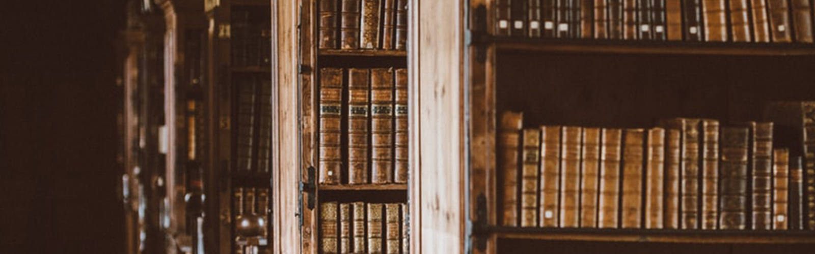 Photo of books arranged in an order on a rack