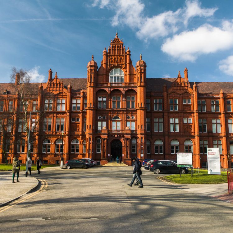 The Peel Building on a sunny day