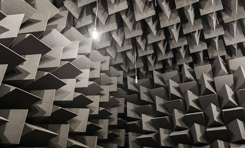 Photo of the Anechoic chamber