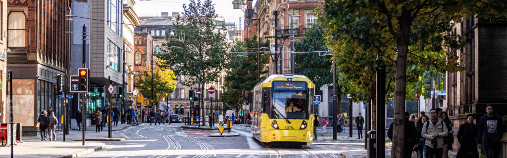 Princess Street in Manchester