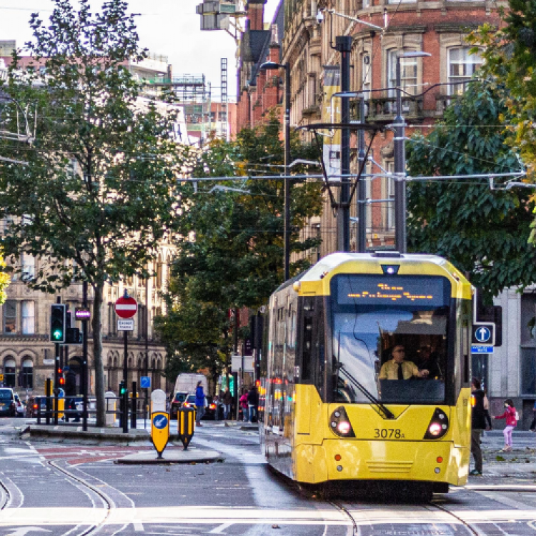 Princess Street in Manchester