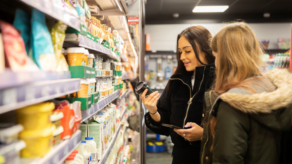 Students browsing in the Campus Convenience Store